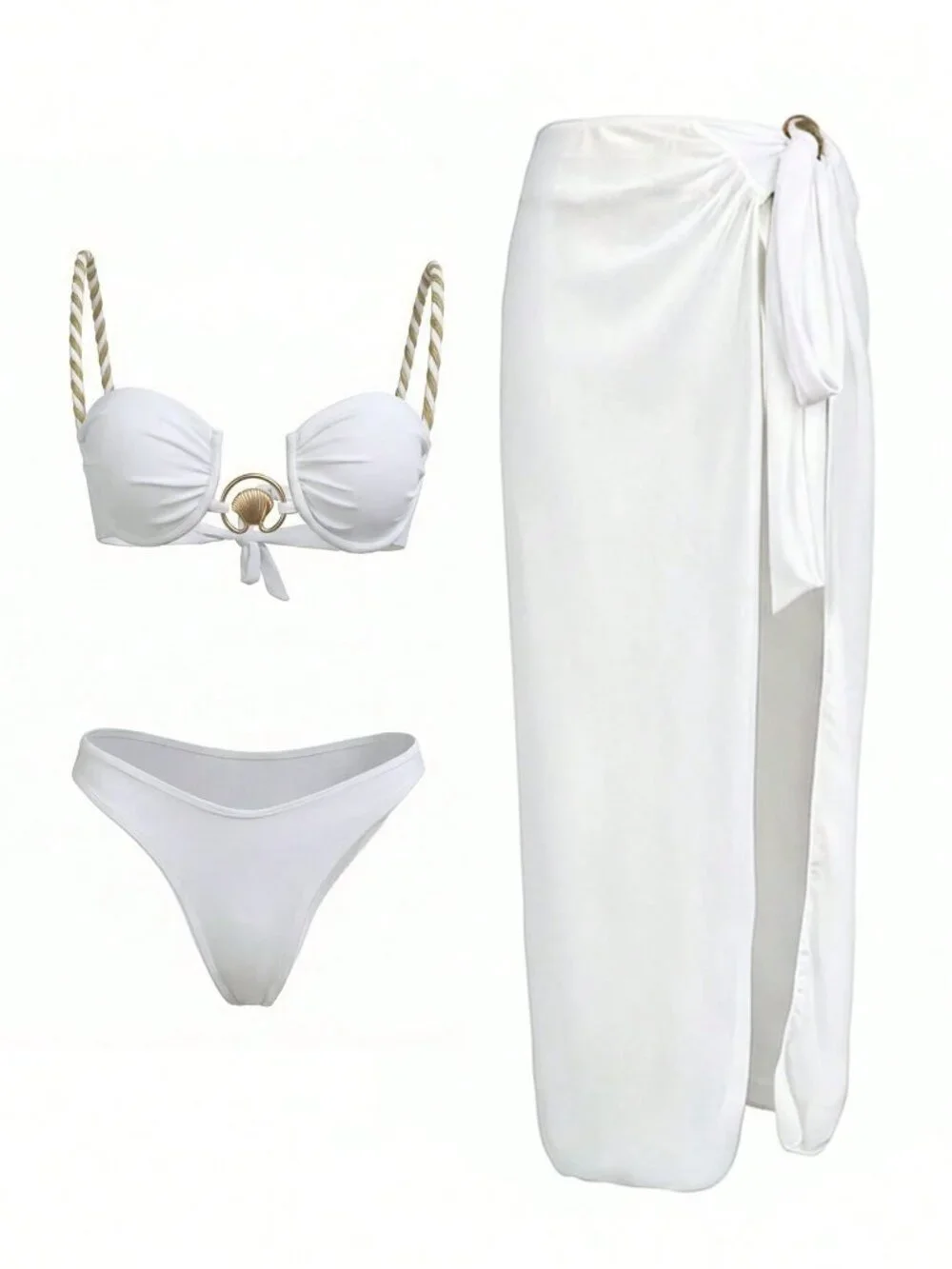 N/A white casual